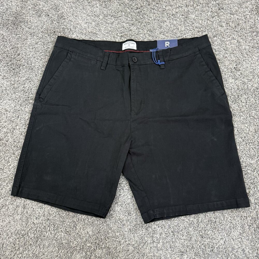 Rockport Motion Short 9” Inseam Black Mens Size 38